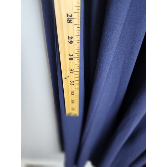 Boden Jersey Knit Fit and Flare Navy Dress sz 16/18 puff sleeves nwt *flawed* - Picture 13 of 15